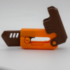 ⁦Orange&Brown Gravity knife⁩ - الصورة ⁦2⁩