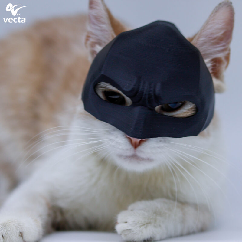 ⁦Batman Mask for Cat⁩ - الصورة ⁦2⁩