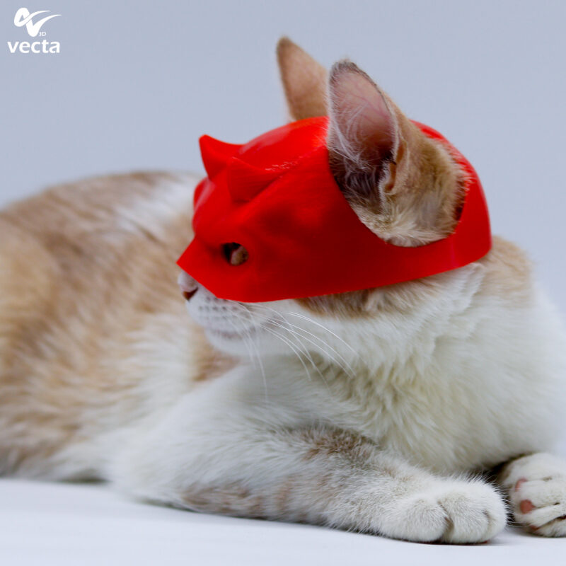 ⁦Daredevil Mask for Cat⁩ - الصورة ⁦2⁩