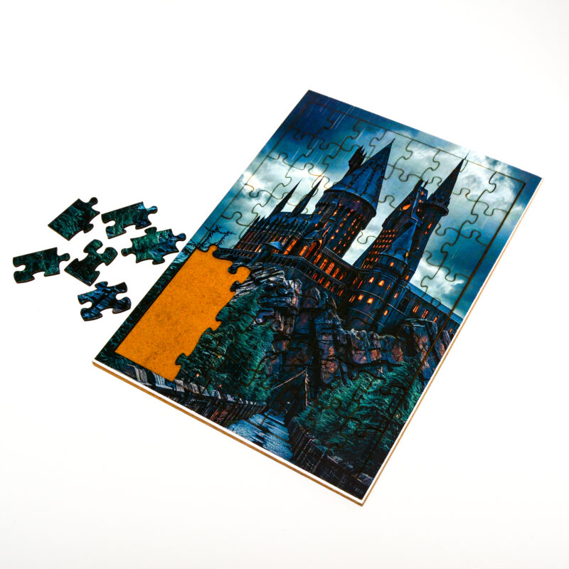 Hogwarts Castle Wooden Puzzle 64 Piece
