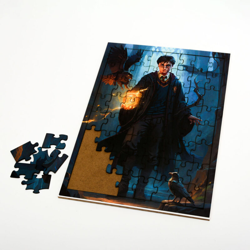 ⁦The Chosen one Wooden Puzzle 64 Piece⁩ - الصورة ⁦3⁩
