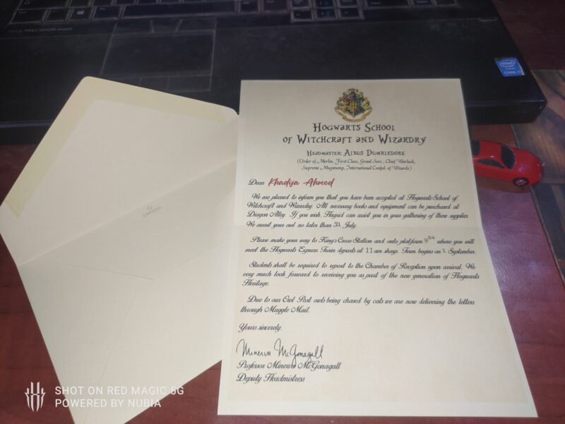 ⁦Hogwarts Letter⁩ - الصورة ⁦3⁩