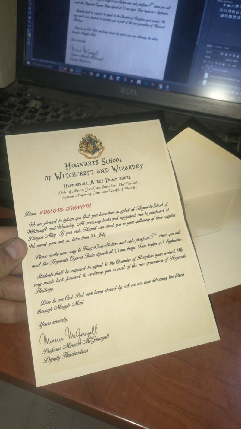 ⁦Hogwarts Letter⁩ - الصورة ⁦4⁩