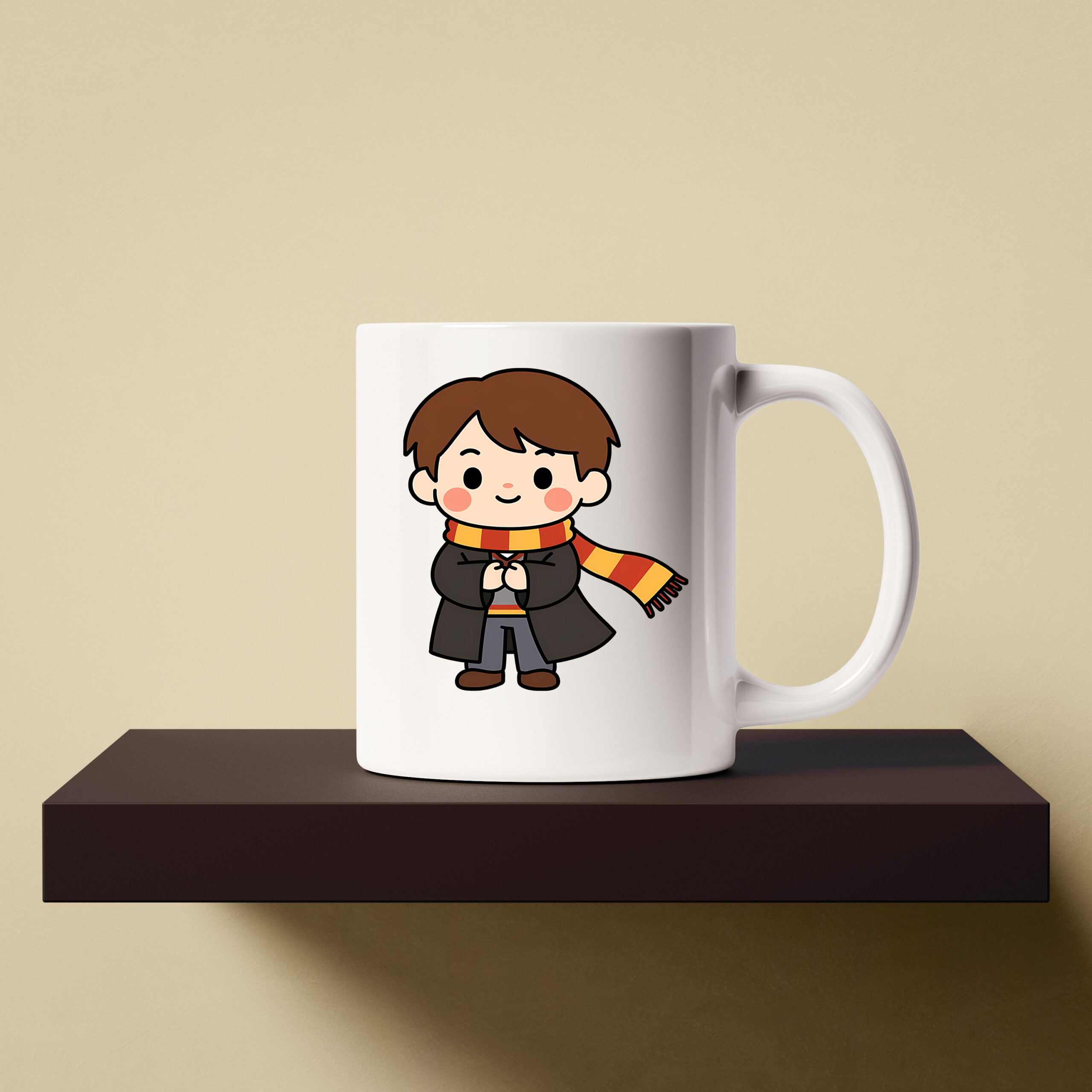Cartoon Harry Potter Character Mug - الصورة 2