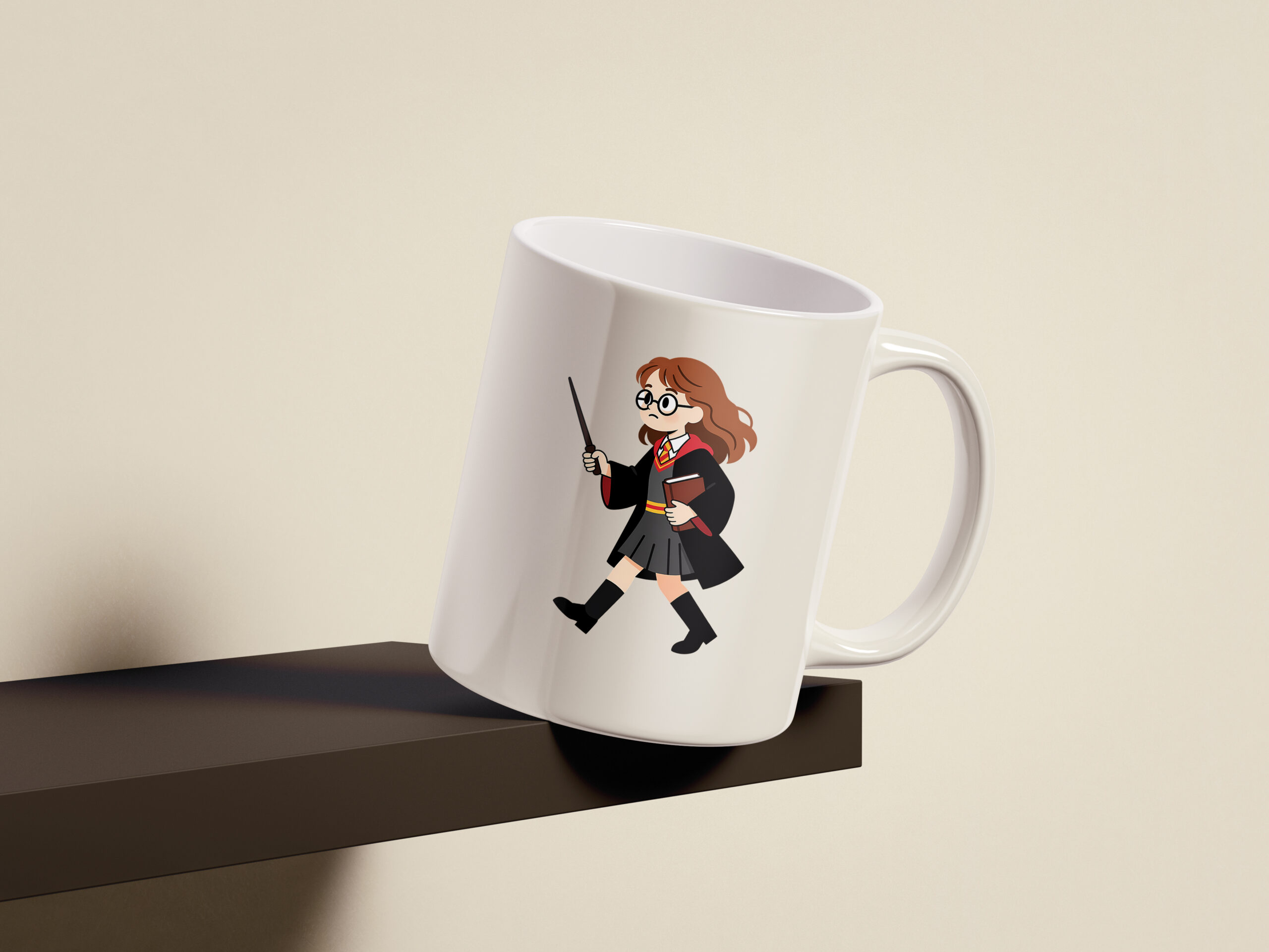 Cartoon Hermoine Character Mug