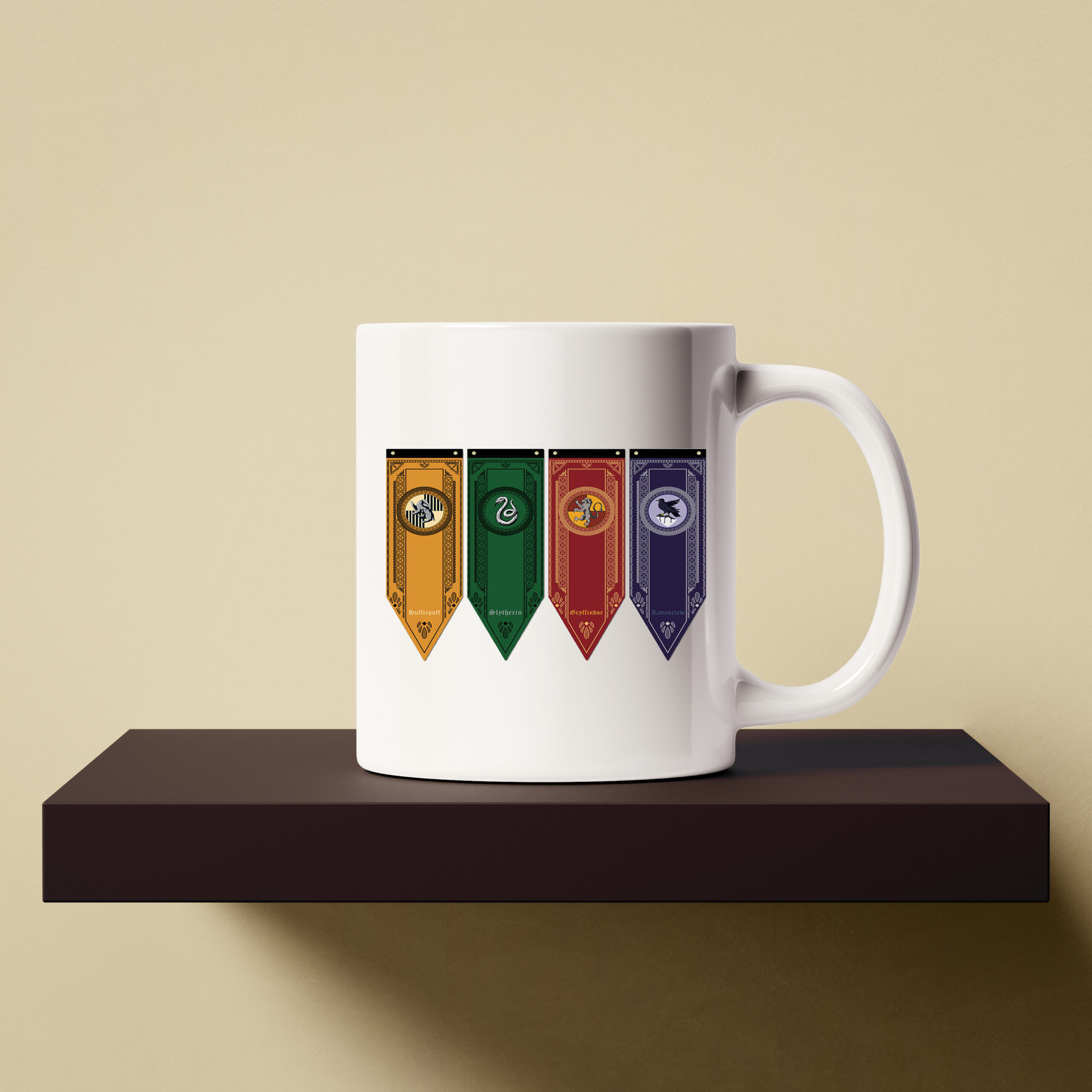 Harry Potter Houses Mug - الصورة 2