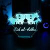 3D Acrylic Led Lamp 16 color RGB Eid 2 Design