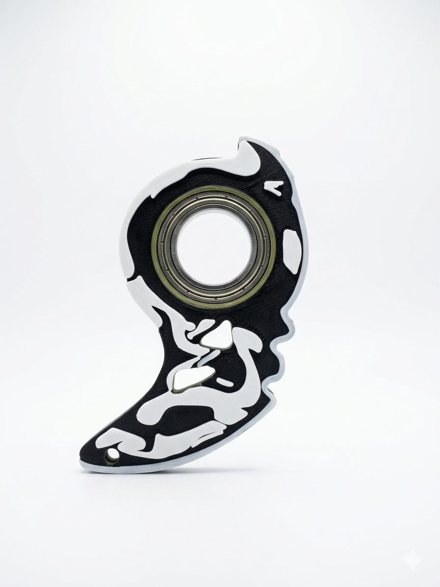 Key Spinner Multi Mix Olive&White - الصورة 3