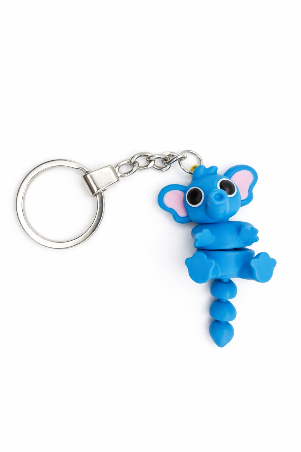 ٍٍBlue Elephant Wigglitz Keychain