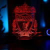 3D Acrylic Led Lamp 16 color RGB Liverpool Logo Design