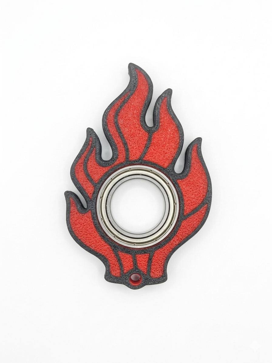 Key Spinner Multi Fire Red - الصورة 4