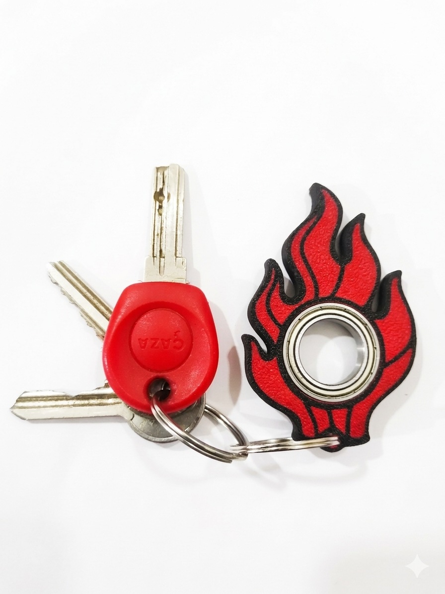 Key Spinner Multi Fire Red - الصورة 2