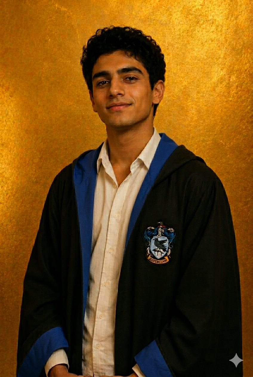 Ravenclaw Robe Golden Quality - الصورة 2
