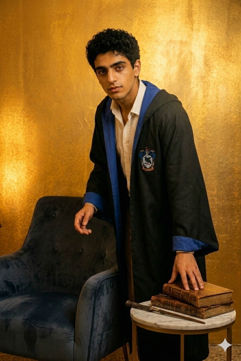 Ravenclaw Robe Golden Quality