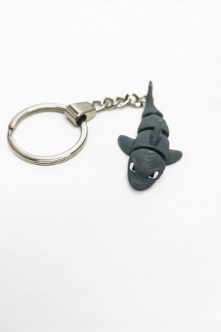 Mini Shark Wigglitz Keychain