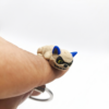 One tail Monster Wigglitz Keychain