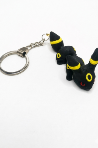 Umbreon bokemon dark  Wigglitz Keychain