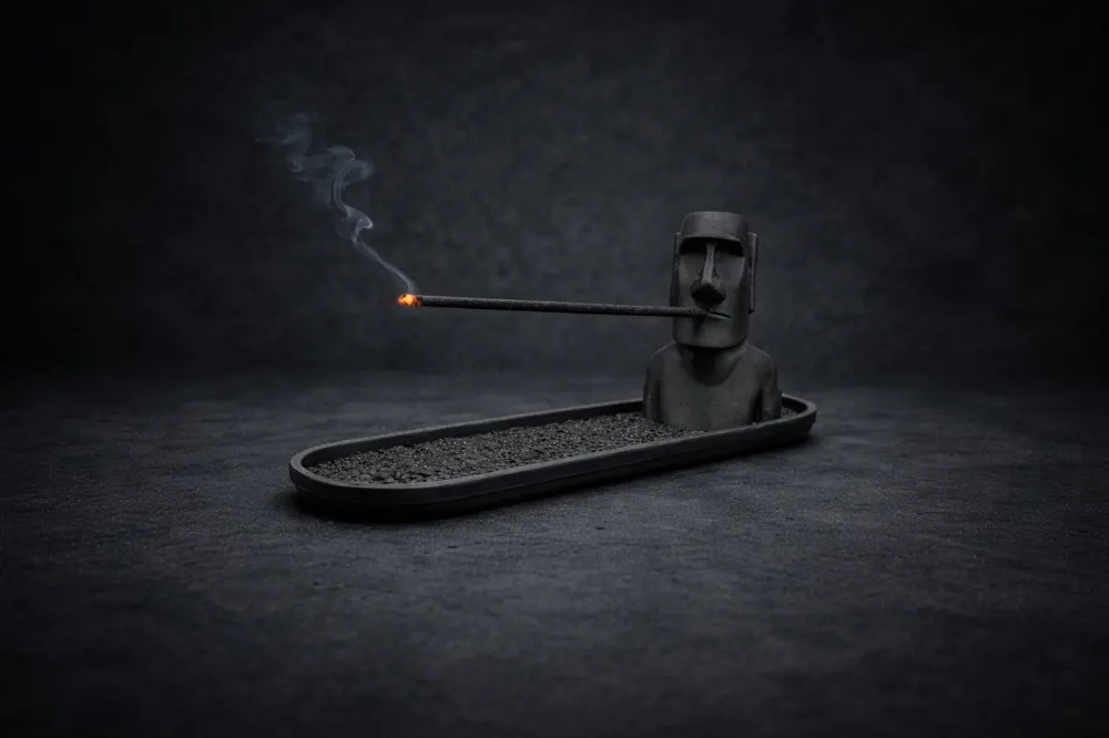 Moai Incense holder حامل بخور - الصورة 4