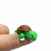 Funny Turtle Wigglitz Keychain