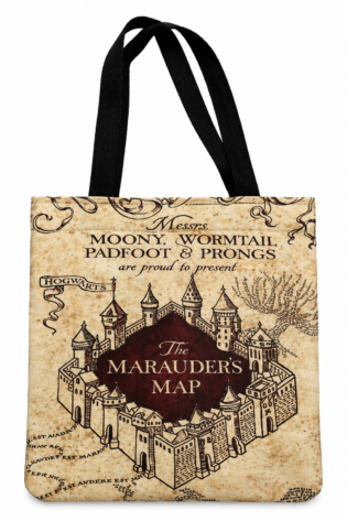 ِHarry Map Full Print Tote Bag